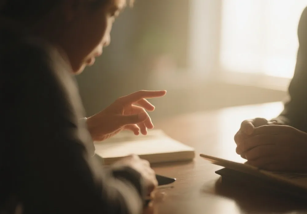 欢快的麻将桌场景插画