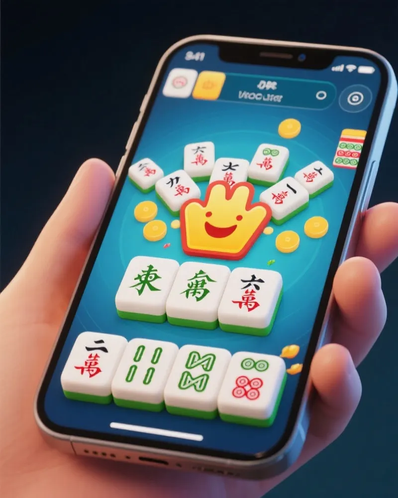 欢乐麻将游戏界面